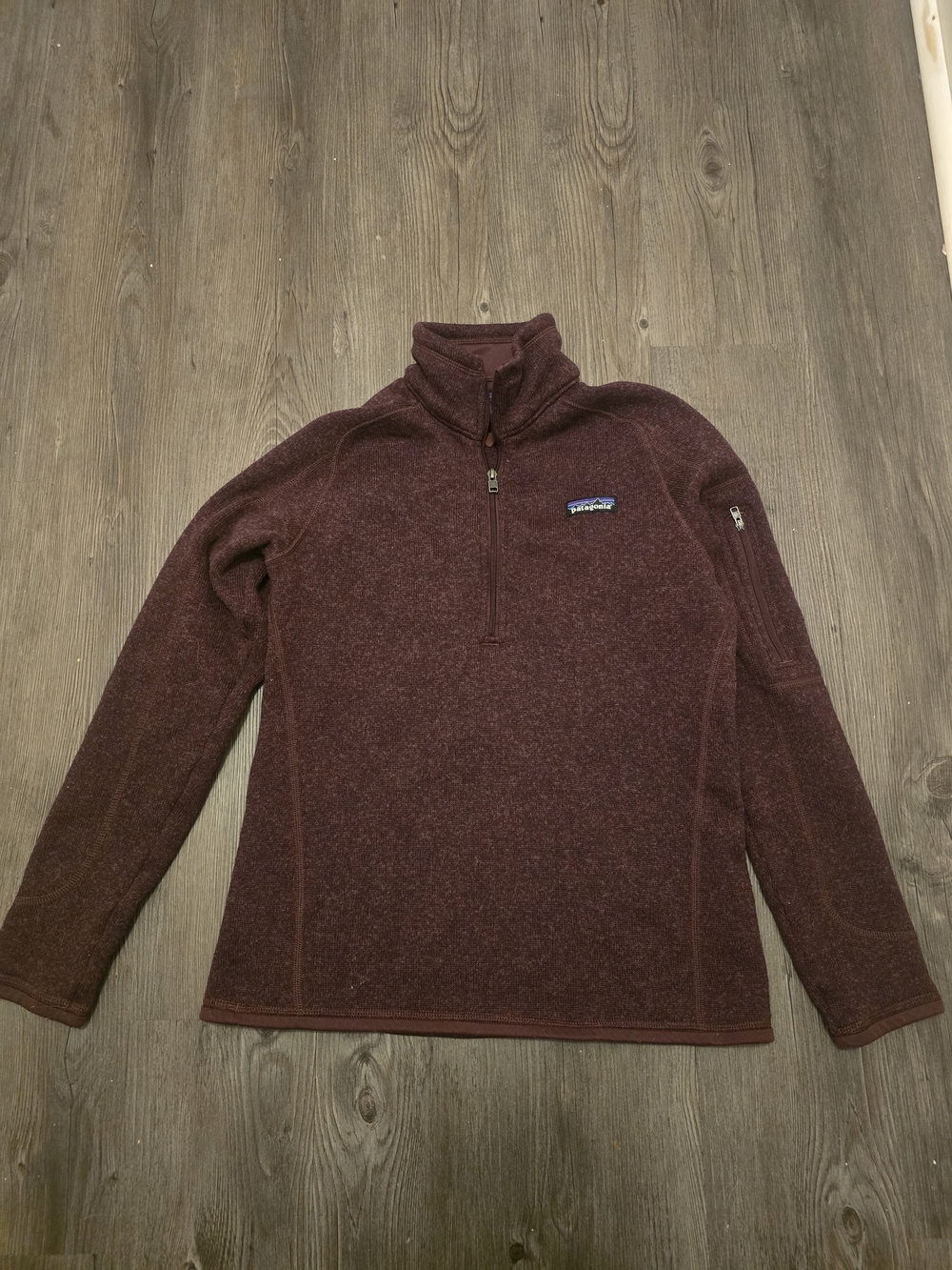 Patagonia Women’s Half-Zip Fleece Pullover - Maroon
